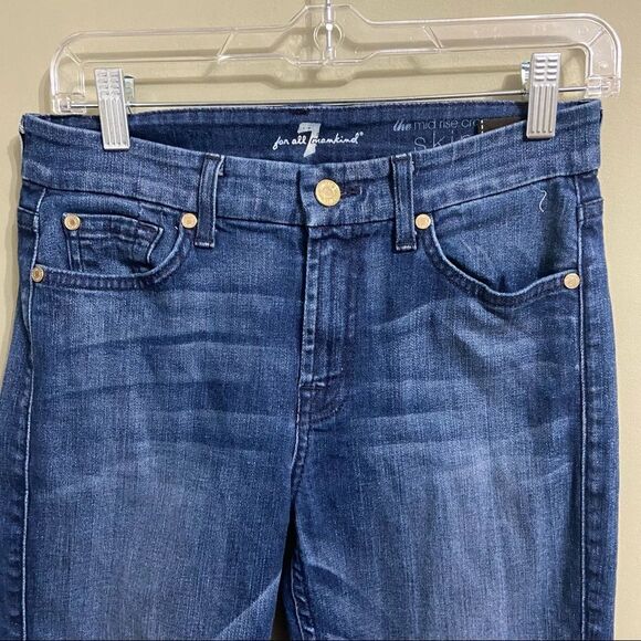 𝅺7famk SZ 26 THE MIDRISE SKINNY CROP - Picture 4 of 9